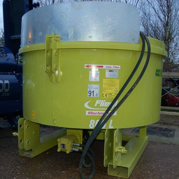 800L Pan Mixer (Hydraulic drive for Telehandlers) Kilworth