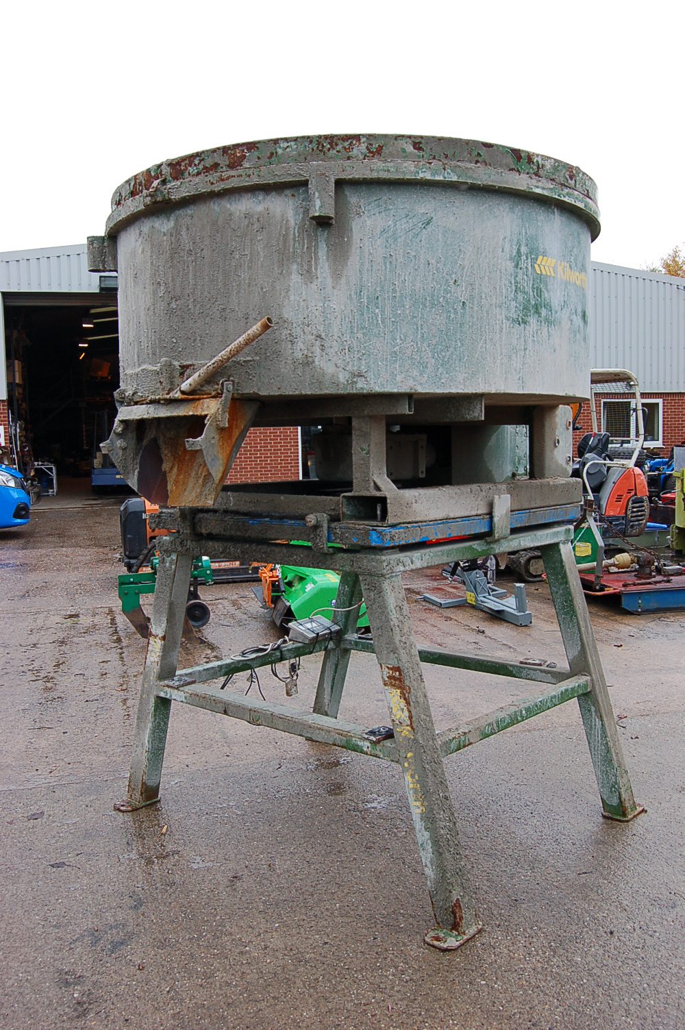 Used 1002SS pan Mixer with electric drive SOLD Kilworth