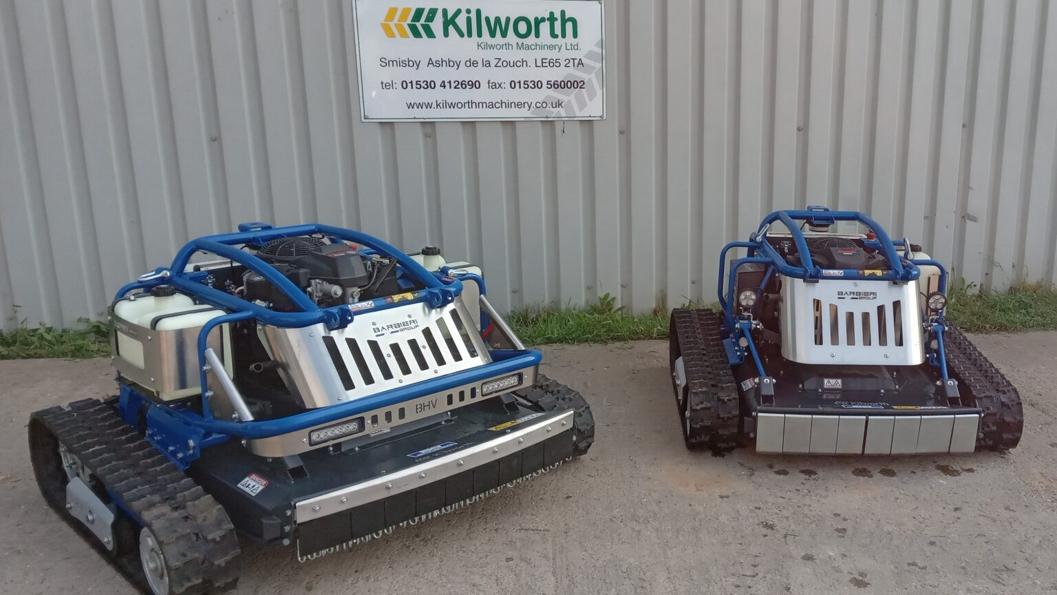 X Rot X-ROT Remote controlled mowers – Kilworth