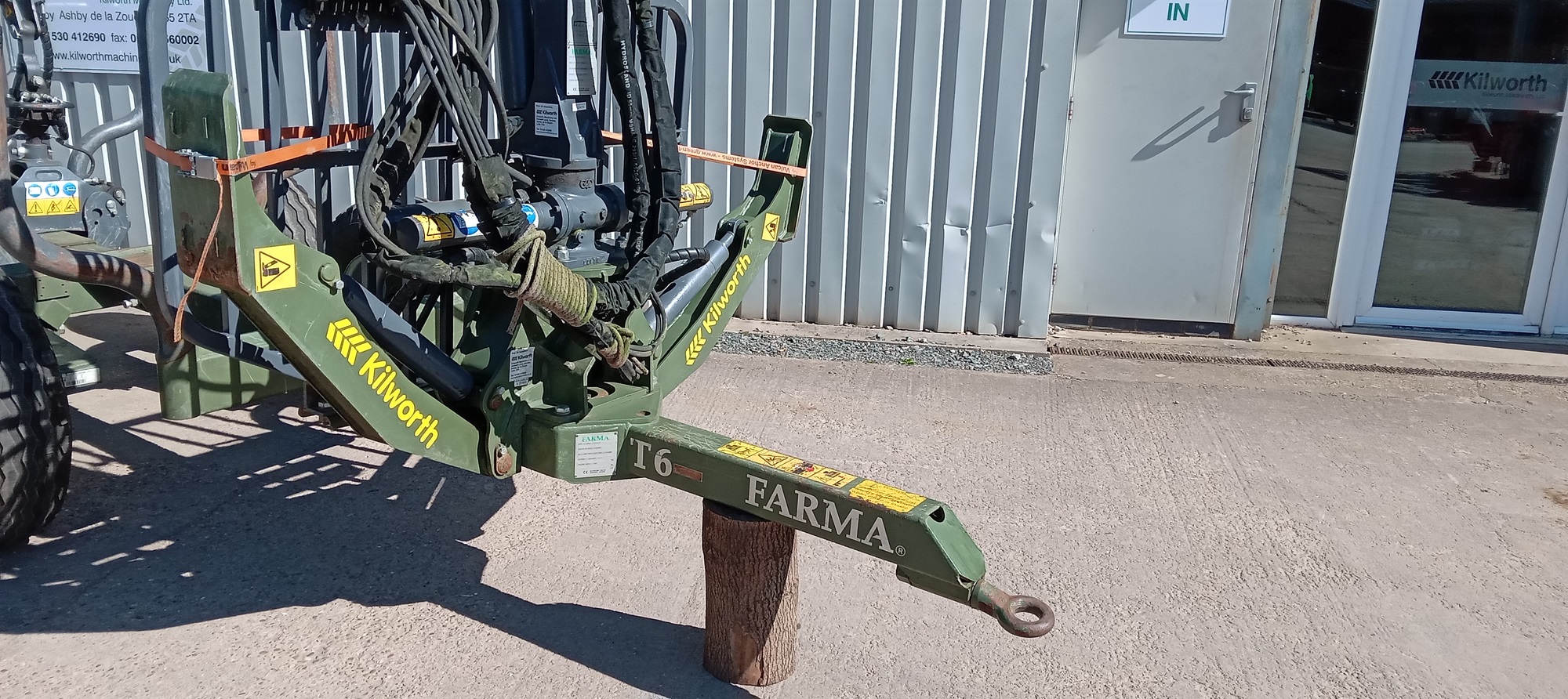 FARMA T6 Trailer with crane - Image 8