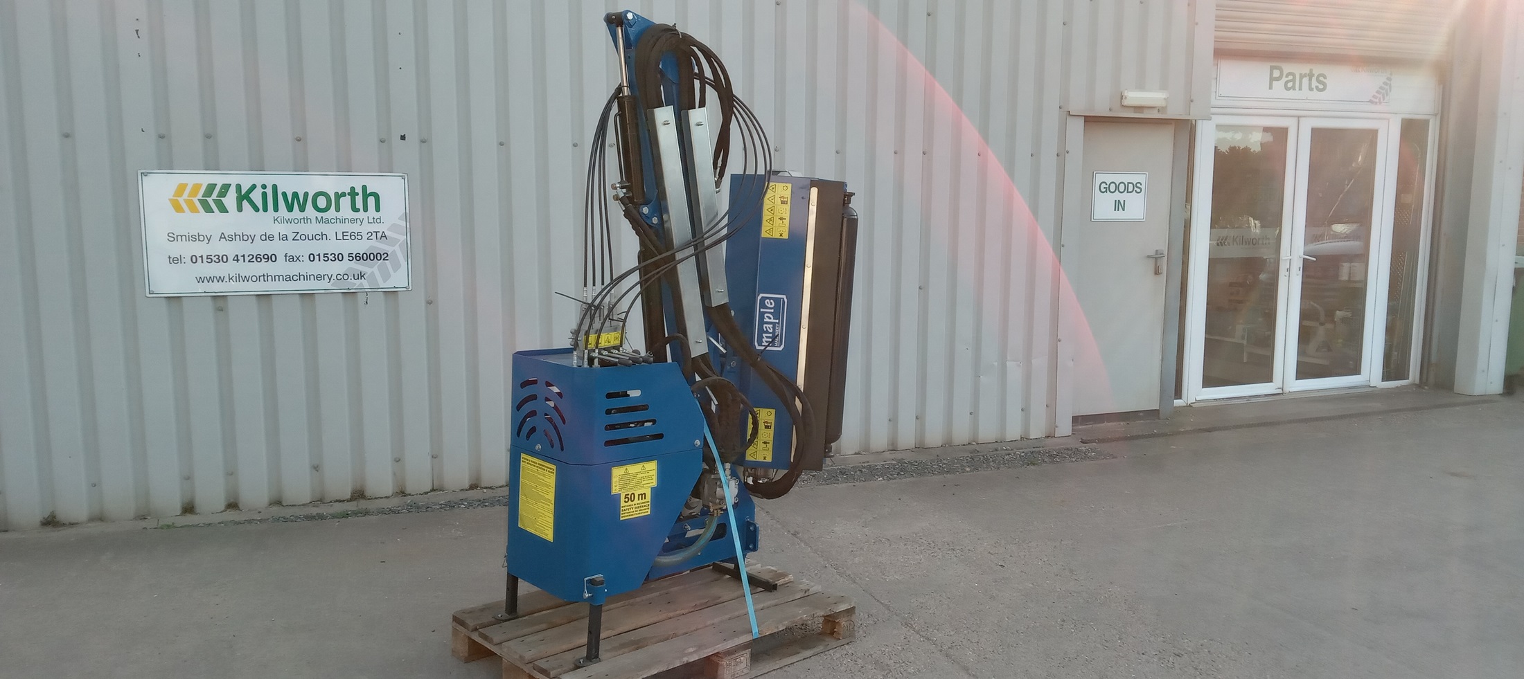 MAPLE/WINTON AM100 Side arm flail mower