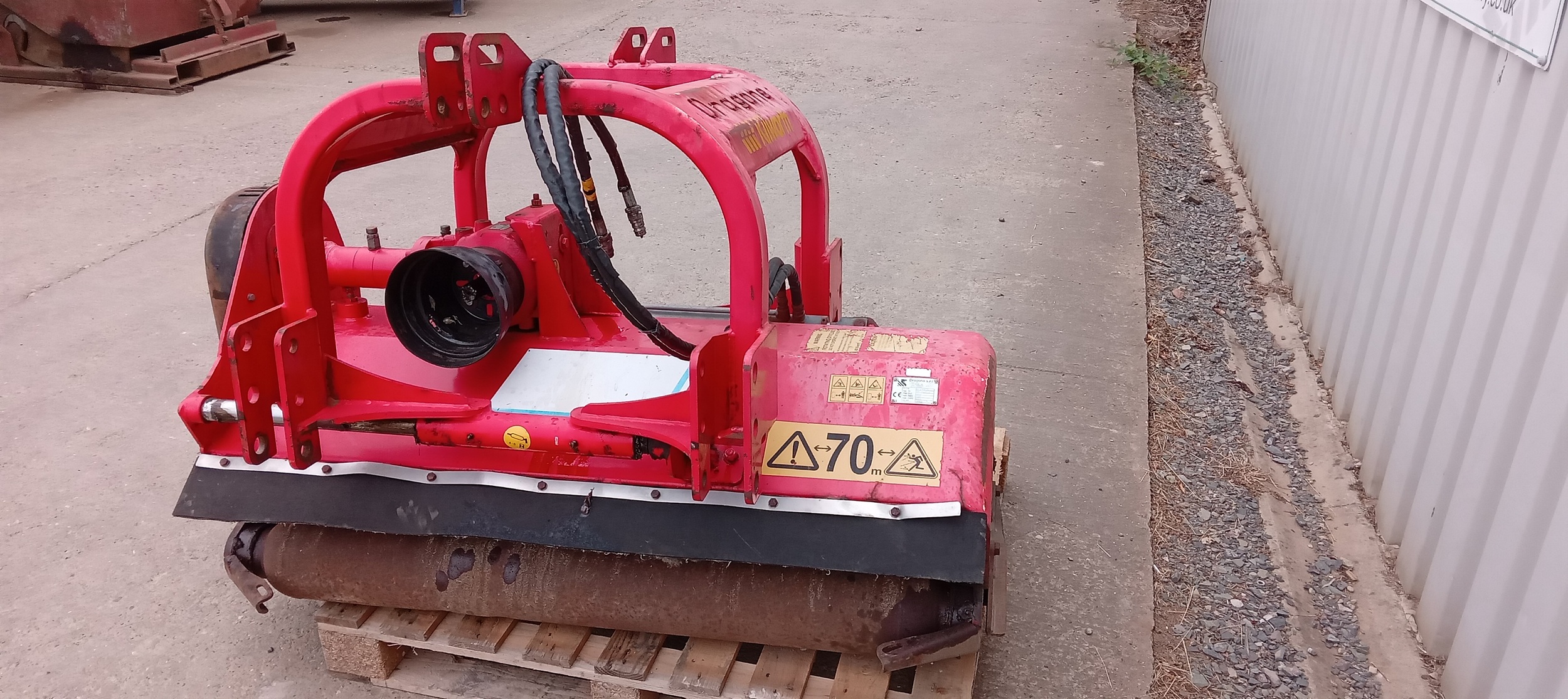 DRAGONE VOGT 140 Flail Mower - SOLD - Image 2