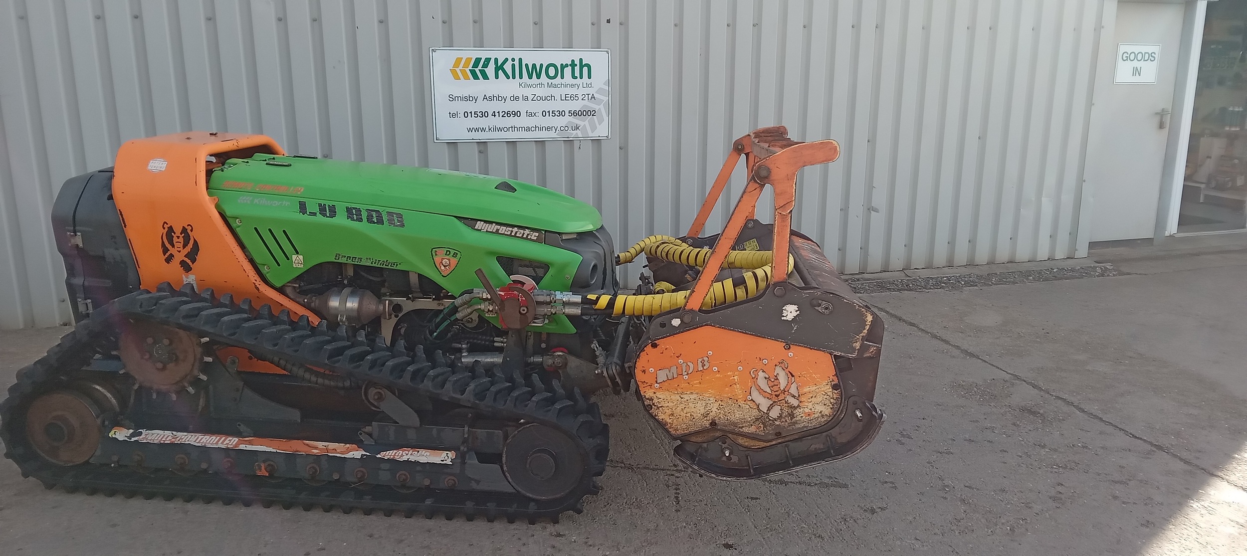 MDB LV800 PRO Greenclimber Remote Controlled Toolcarrier - Image 3