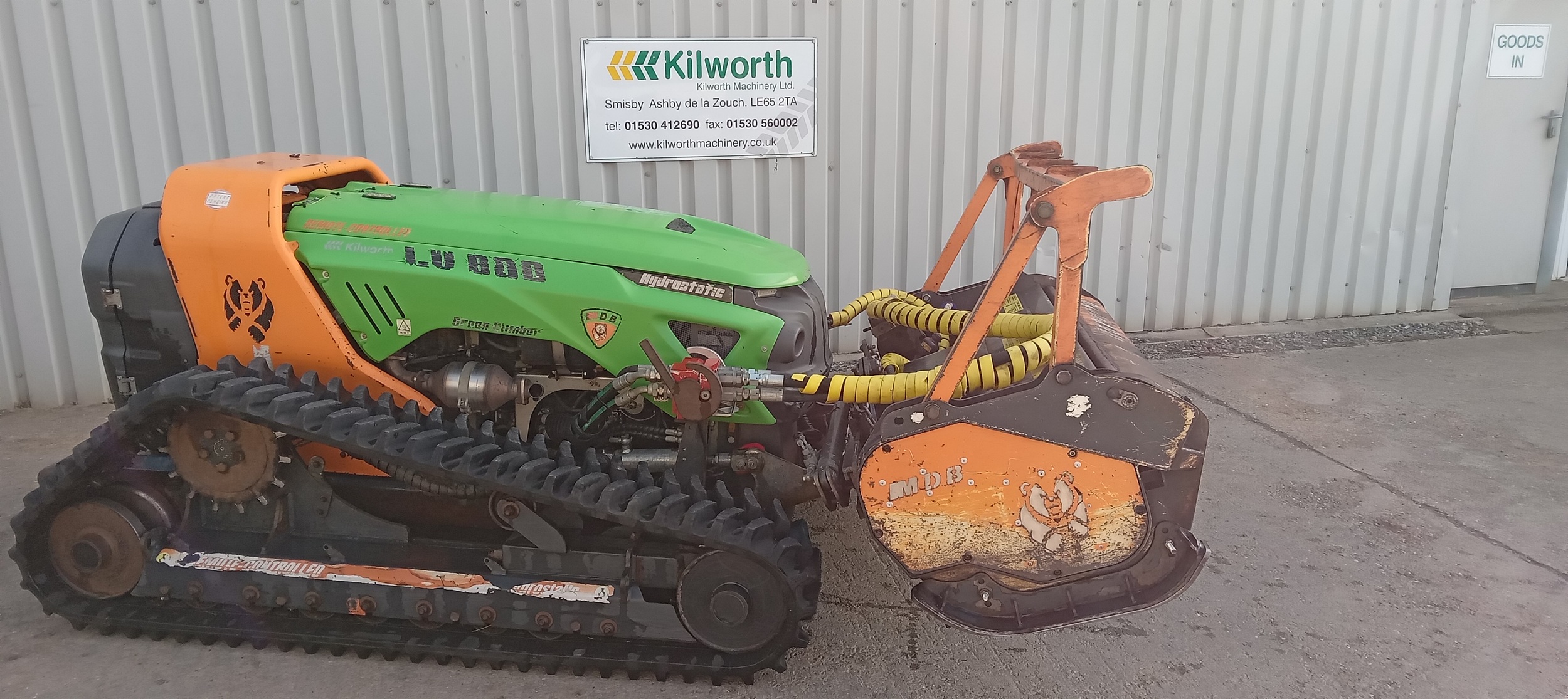 MDB LV800 PRO Greenclimber Remote Controlled Toolcarrier - Image 9