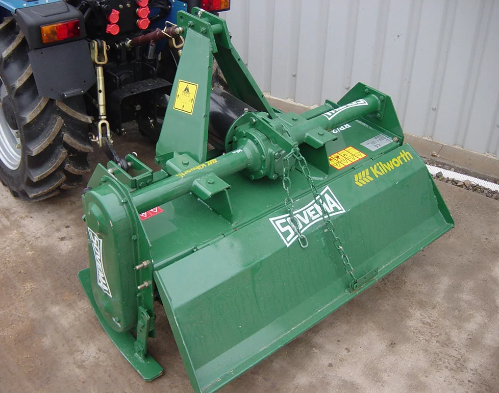 Tractor mounted rotary tiller - Machine only