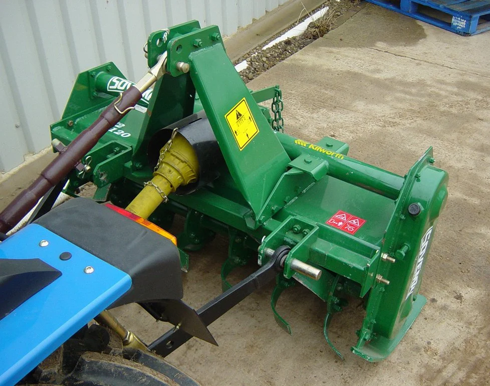 Tractor mounted rotary tiller - Machine only - Image 2